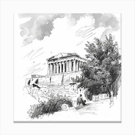 Parthenon 2 Canvas Print