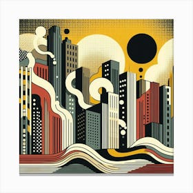 San Francisco Cityscape 2 Canvas Print