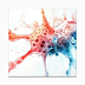 Neuron Stock Videos & Royalty-Free Footage 2 Canvas Print