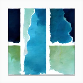 Watercolor Backgrounds - Watercolor Stock Videos & Royalty-Free Footage Canvas Print