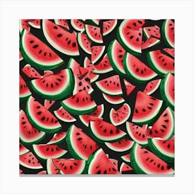 Watermelon Slices 1 Canvas Print