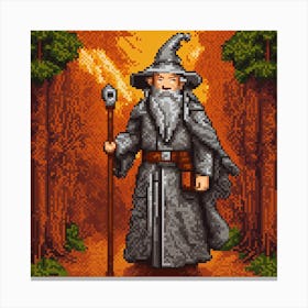 Lord Of The Rings 2 Canvas Print