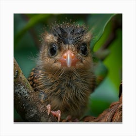 Cute Baby Bird Canvas Print