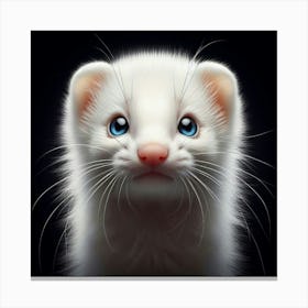 Ferret 7 Canvas Print