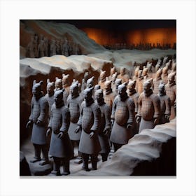 Terracotta Warriors 2 Canvas Print