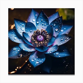 Lotus Flower Canvas Print