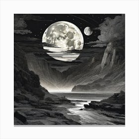 Full Moon 1 Canvas Print