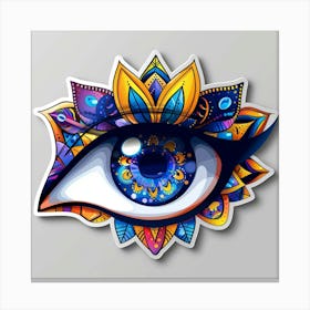 Eye Of The Gods Canvas Print