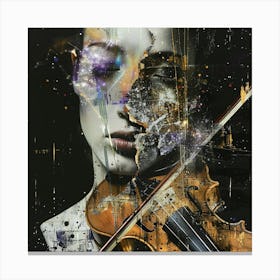 Violinist 4 Canvas Print