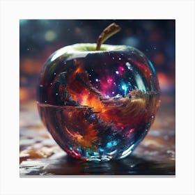 Apple of Crystal Canvas Print
