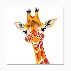 Masai Giraffe 01 Canvas Print