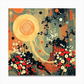 Asian Poppies Canvas Print