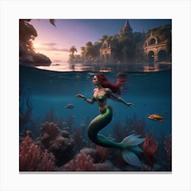 Under the Sea Canvas Print