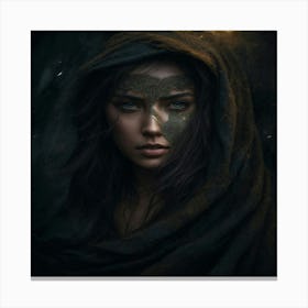 Dark Beauty Canvas Print