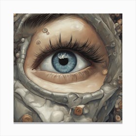 Eye Of The Machine Canvas Print