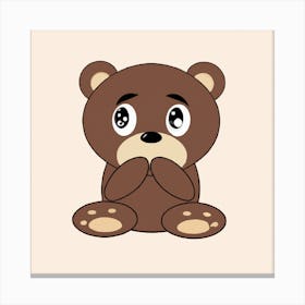 Teddy Bear 1 Canvas Print