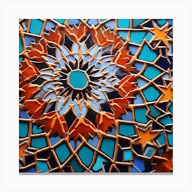 Mosaic Art 1 Canvas Print