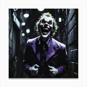 Joker 254 Canvas Print