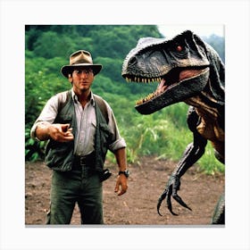 Jurassic Park 2 Canvas Print