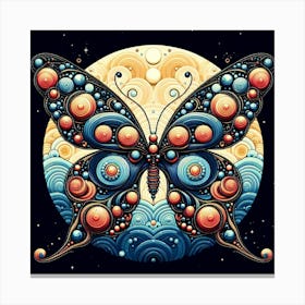 Famous Butterfly Art Canvas Print