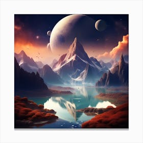 Dystopian world 1 Canvas Print