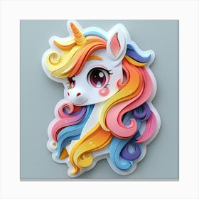 Unicorn 518 Canvas Print