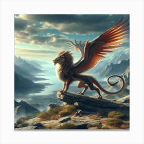 Griffin Canvas Print