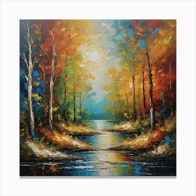 Autumn Forest 2 Canvas Print