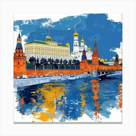 Moscow Kremlin 10 Canvas Print