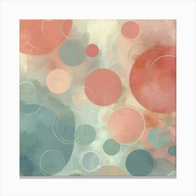 Abstract Circles 1 Canvas Print