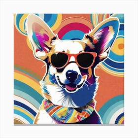 Corgi 18 Canvas Print