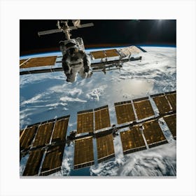 International Space Station 1 Canvas Print