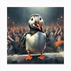 Puffin Canvas Print