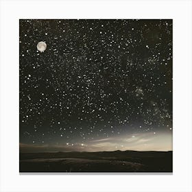Stockcake Starry Night Sky 1719800035 Canvas Print