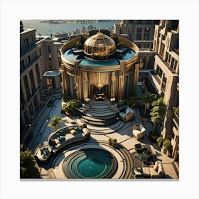 King'S Palace Canvas Print