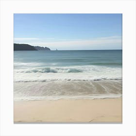 Beach View Canvas Print