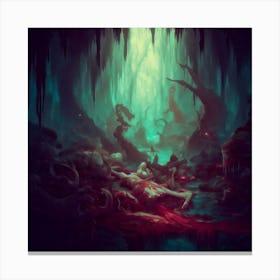 Realm Of Unwritten Stories Canvas Print