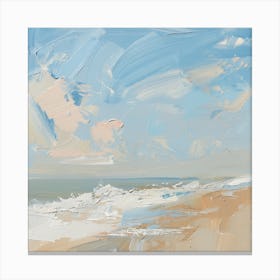 Sand And Sky Canvas Print