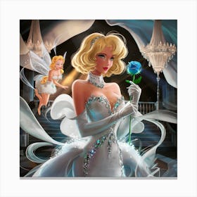 Cinderella 16 Canvas Print