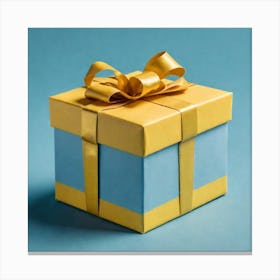 Gift Box Stock Videos & Royalty-Free Footage 3 Canvas Print