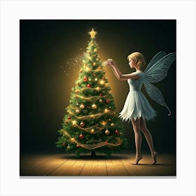 Fairy Christmas Tree 1 Canvas Print