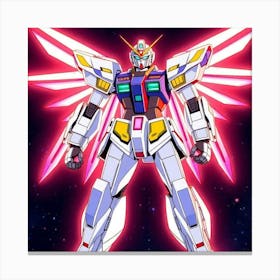 Gundam 09 Canvas Print