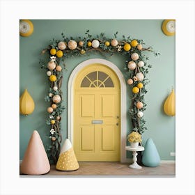 Doorway Decor Canvas Print