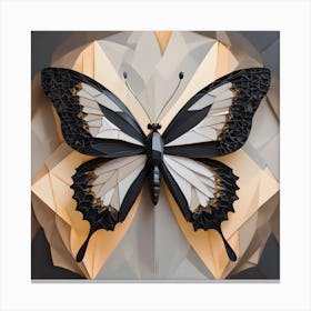 Origami Butterfly 2 Canvas Print