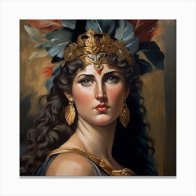 Greek Goddess 3 Canvas Print