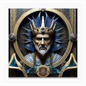 King Of The Gods 6 Canvas Print