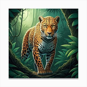 Prowl of the Leopard Canvas Print