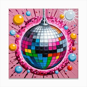 Disco Ball 6 Canvas Print