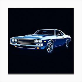 Dodge Challenger Canvas Print