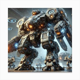 Grav Titan Converted Canvas Print